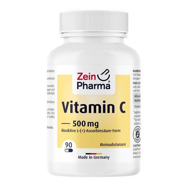 Витамин С VITAMIN C 500 mg Kapseln 90 шт Zein Pharma Витамин С VITAMIN C 500 mg Kapseln 90 шт Zein Pharma